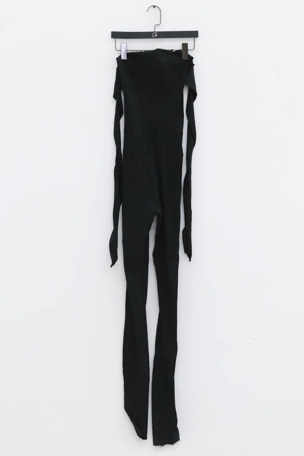 Marc Le Bihan stretch bodysuit collection 10 meters of silk shrunk Handmade in France MLB-24906-HEI Long sleeve off-the-shoulder jumpsuit 24906-E21 PMLB2